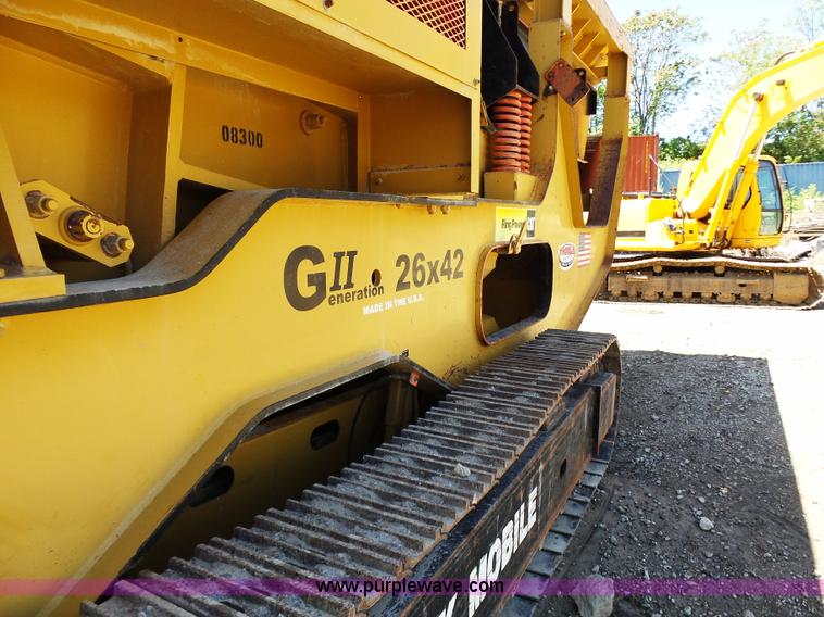 image for item K1373 2006 CEC GII jaw crusher