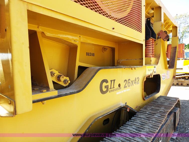 image for item K1373 2006 CEC GII jaw crusher