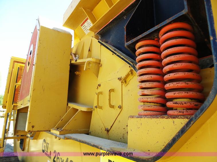 image for item K1373 2006 CEC GII jaw crusher