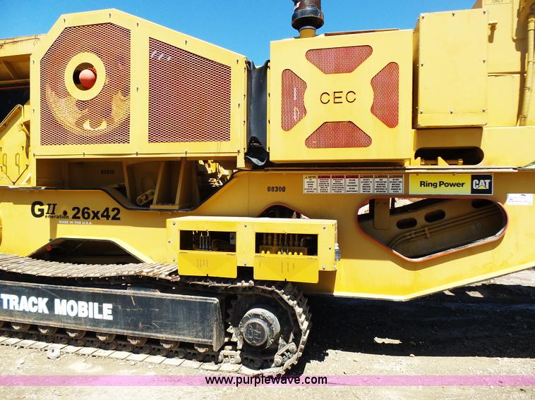 image for item K1373 2006 CEC GII jaw crusher