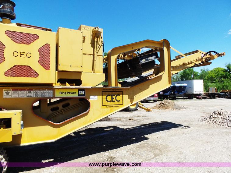 image for item K1373 2006 CEC GII jaw crusher