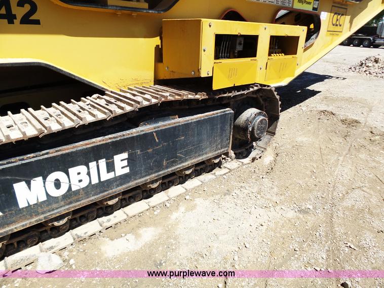 image for item K1373 2006 CEC GII jaw crusher