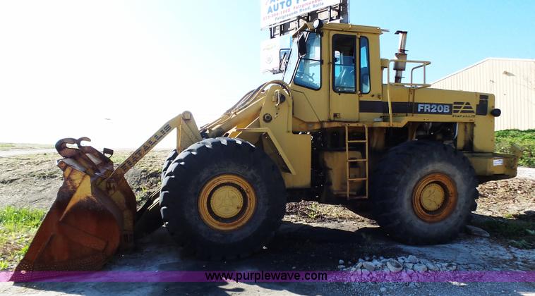 image for item K1375 Fiat-Allis FR20B wheel loader