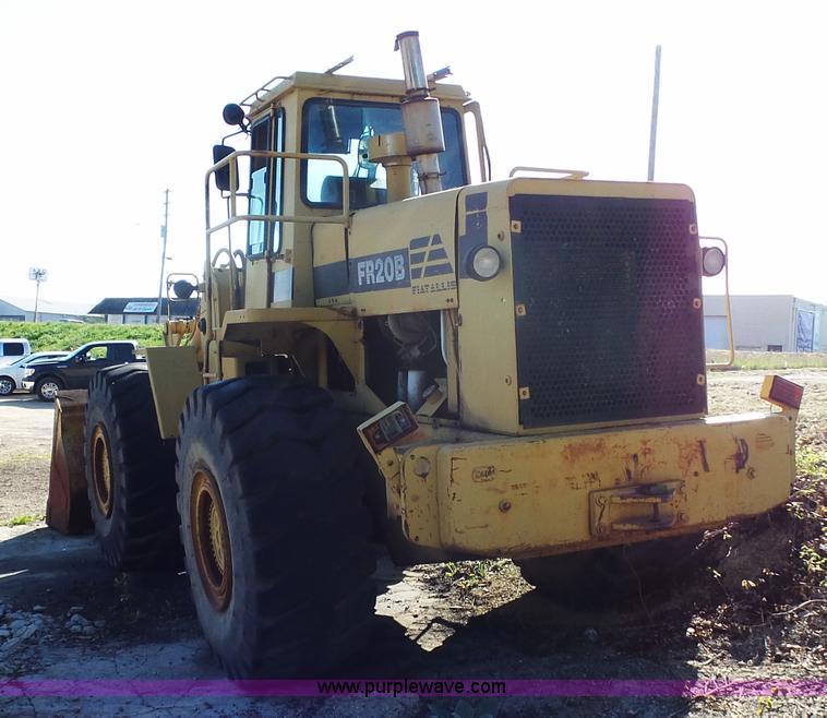 image for item K1375 Fiat-Allis FR20B wheel loader