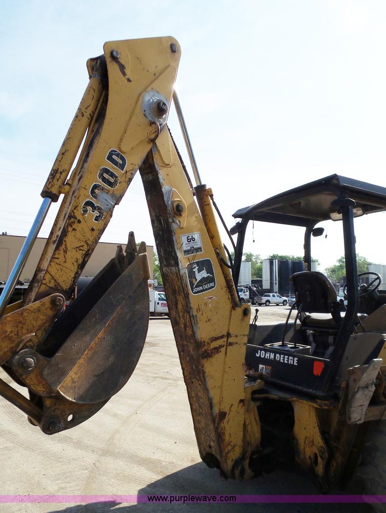 image for item K1378 John Deere 300D backhoe