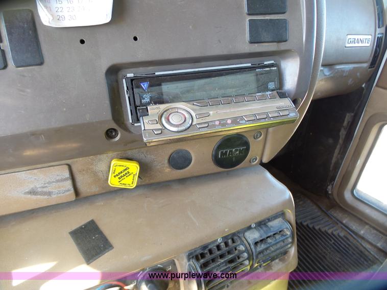 image for item K1388 2003 Mack CV713 Granite dump truck