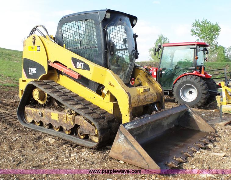 image for item K4186 2009 Caterpillar 279C skid steer