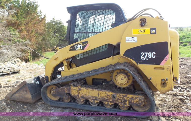 image for item K4186 2009 Caterpillar 279C skid steer