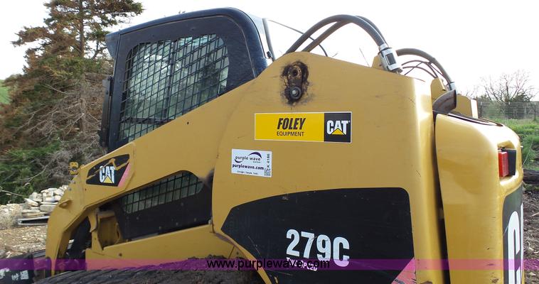 image for item K4186 2009 Caterpillar 279C skid steer