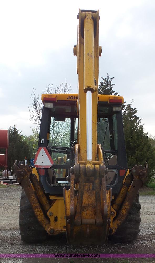 image for item K4589 1992 John Deere 310D backhoe