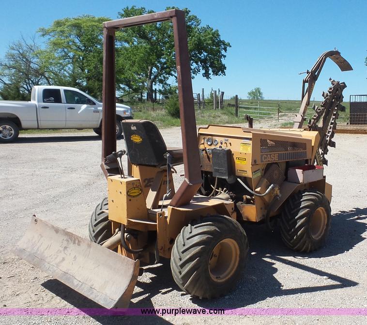 image for item K4597 Case 25+4XP trencher