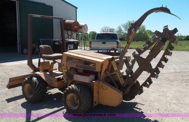 image for item K4597 Case 25+4XP trencher