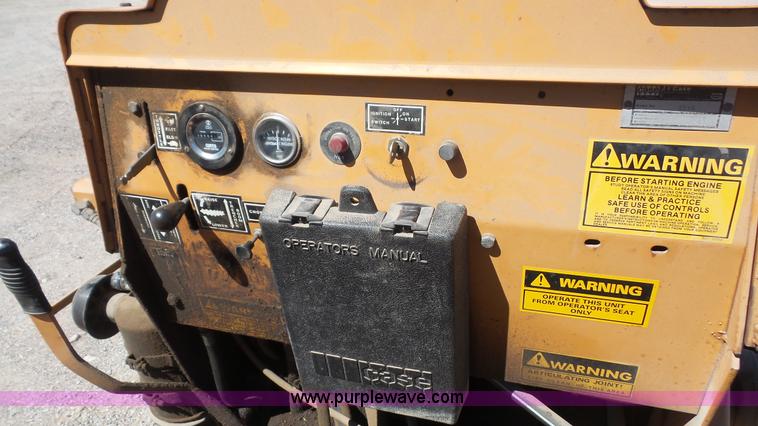 image for item K4597 Case 25+4XP trencher