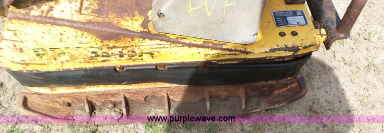 image for item K4674 Wacker BPU 3345A plate compactor
