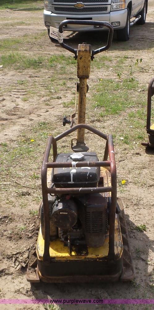 image for item K4675 Wacker plate compactor