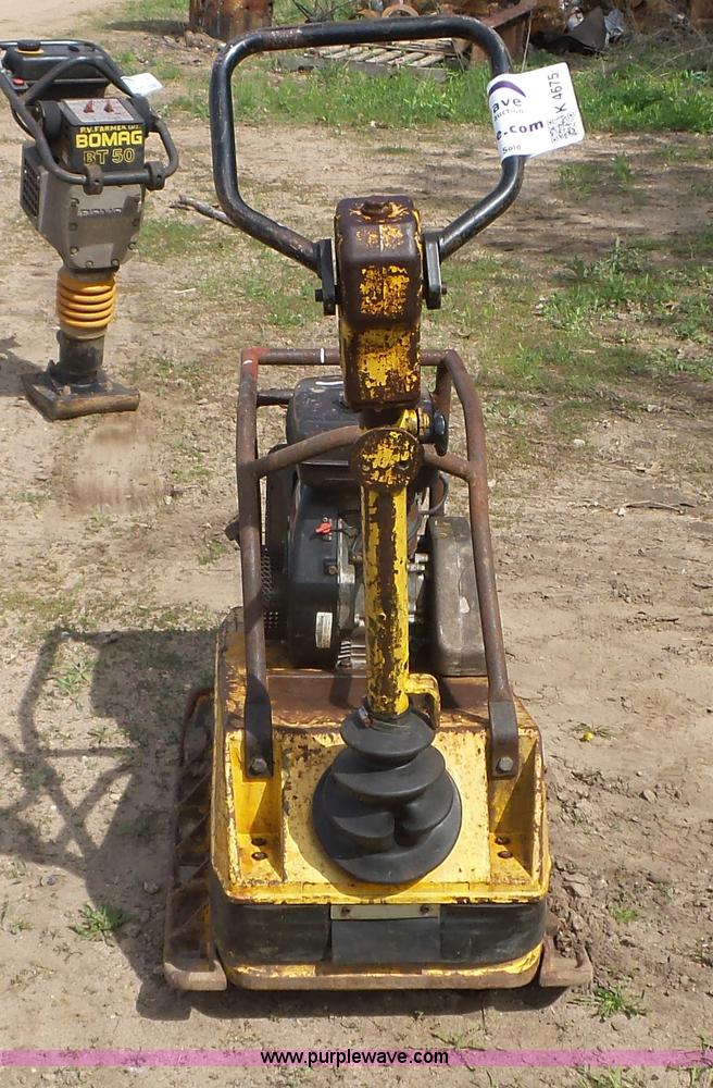 image for item K4675 Wacker plate compactor
