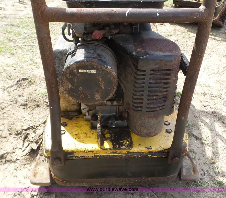 image for item K4675 Wacker plate compactor