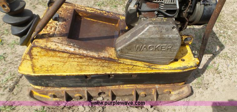 image for item K4675 Wacker plate compactor