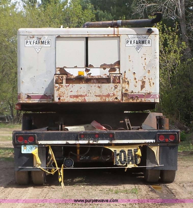 image for item K4677 1970 Link-Belt HC218 truck crane and trailer