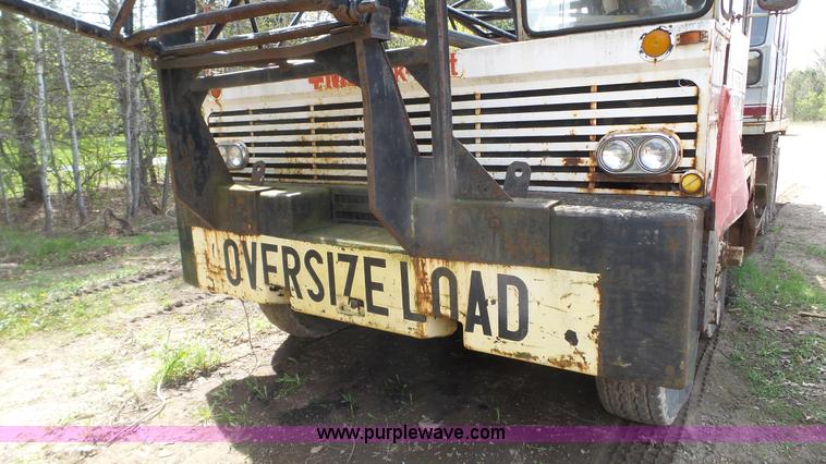 image for item K4677 1970 Link-Belt HC218 truck crane and trailer