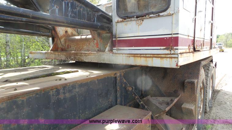 image for item K4677 1970 Link-Belt HC218 truck crane and trailer