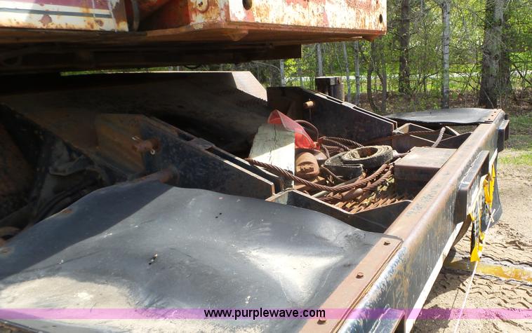 image for item K4677 1970 Link-Belt HC218 truck crane and trailer