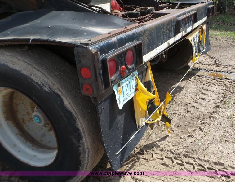 image for item K4677 1970 Link-Belt HC218 truck crane and trailer