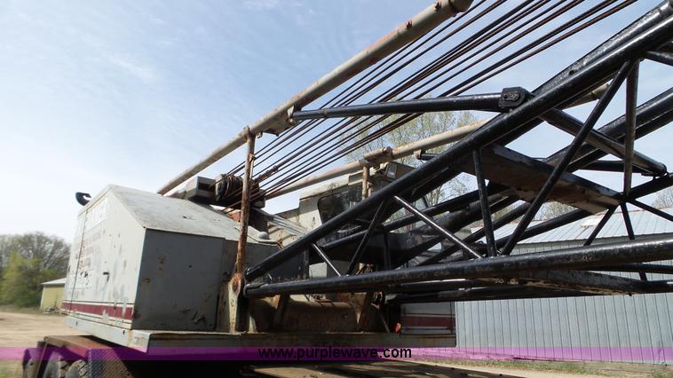 image for item K4677 1970 Link-Belt HC218 truck crane and trailer