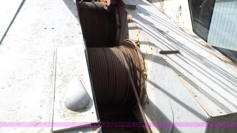 image for item K4677 1970 Link-Belt HC218 truck crane and trailer