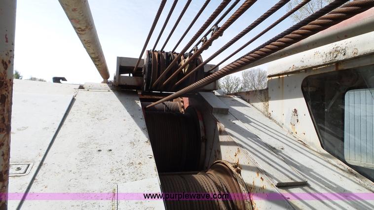 image for item K4677 1970 Link-Belt HC218 truck crane and trailer