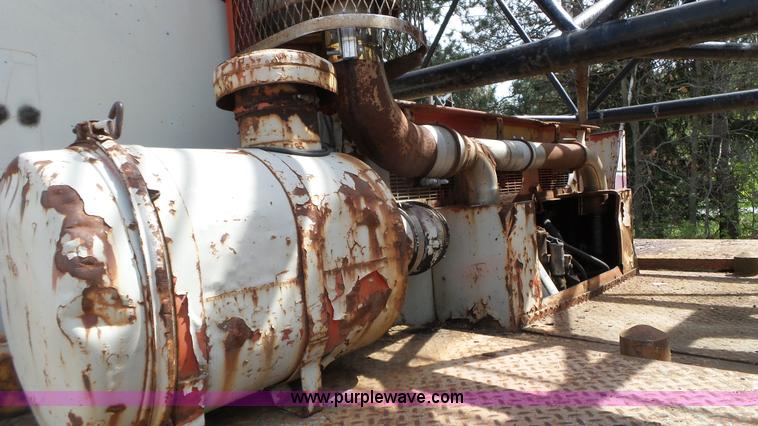 image for item K4677 1970 Link-Belt HC218 truck crane and trailer