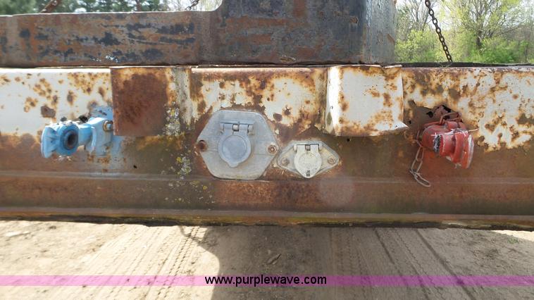 image for item K4677 1970 Link-Belt HC218 truck crane and trailer