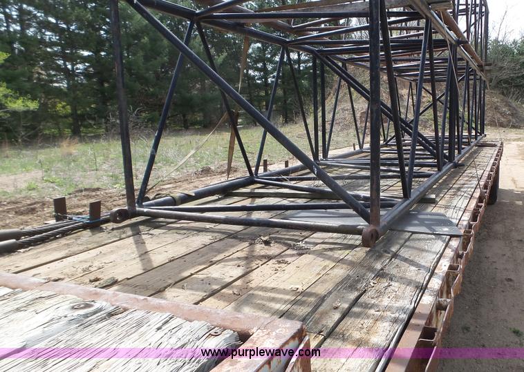 image for item K4677 1970 Link-Belt HC218 truck crane and trailer