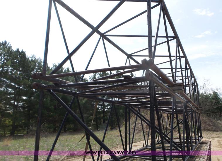 image for item K4677 1970 Link-Belt HC218 truck crane and trailer