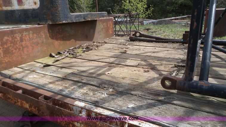 image for item K4677 1970 Link-Belt HC218 truck crane and trailer