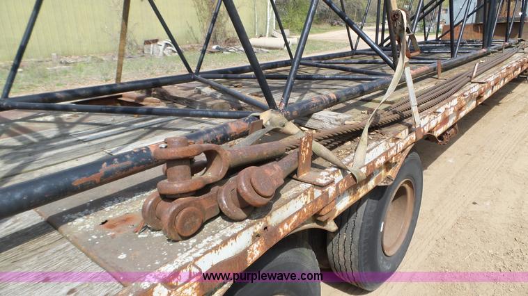 image for item K4677 1970 Link-Belt HC218 truck crane and trailer