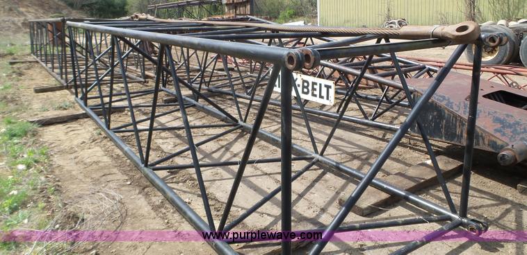 image for item K4677 1970 Link-Belt HC218 truck crane and trailer