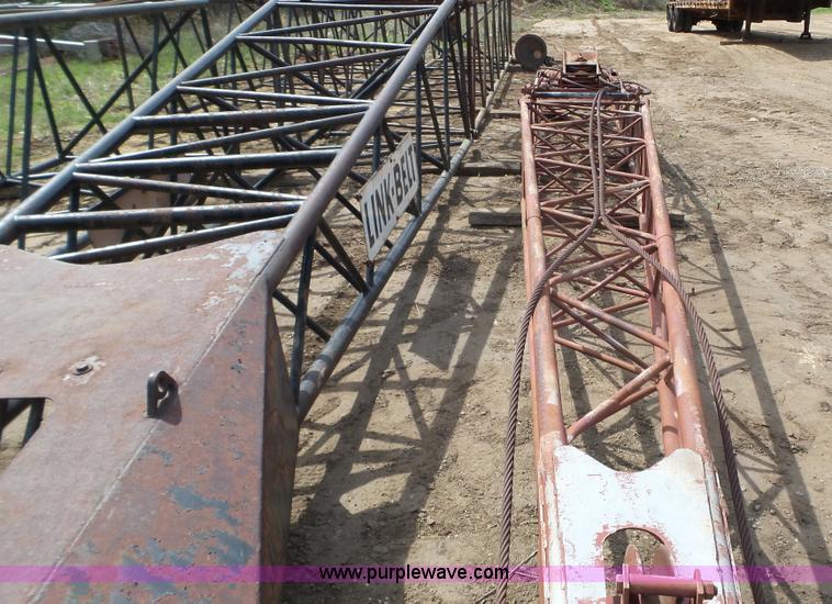 image for item K4677 1970 Link-Belt HC218 truck crane and trailer