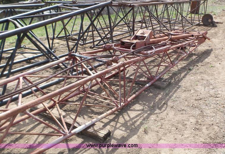 image for item K4677 1970 Link-Belt HC218 truck crane and trailer