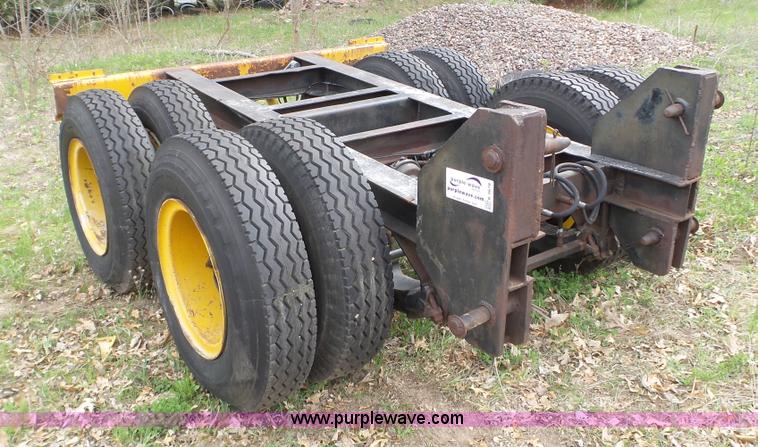 image for item K4678 Truck crane pusher axle