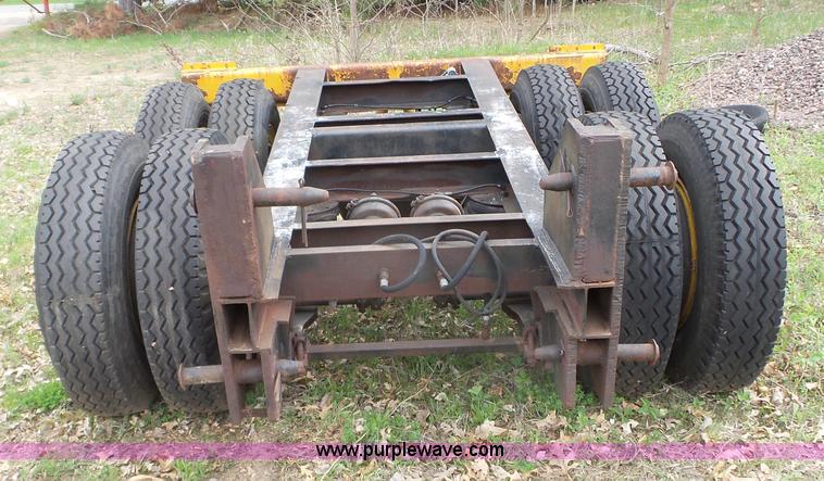 image for item K4678 Truck crane pusher axle