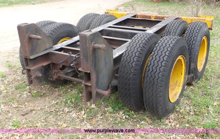 image for item K4678 Truck crane pusher axle