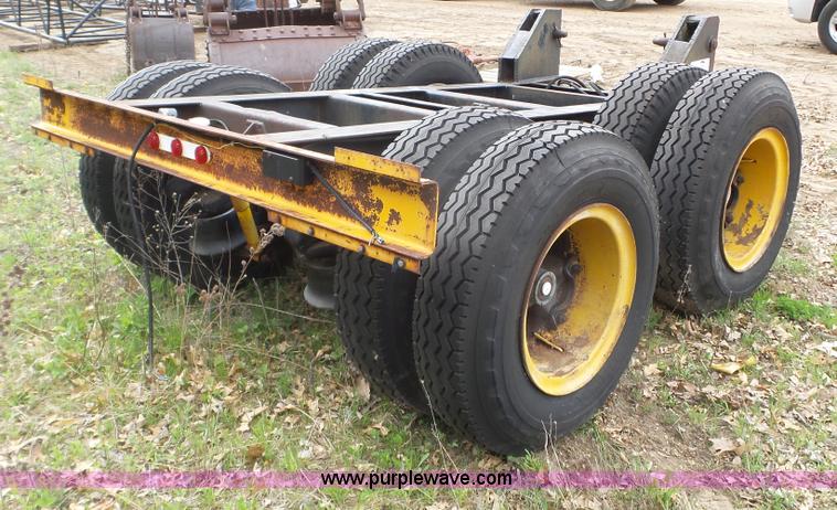 image for item K4678 Truck crane pusher axle