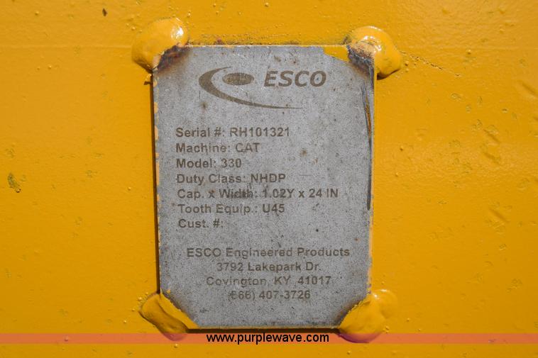 image for item K6601 Esco excavator bucket