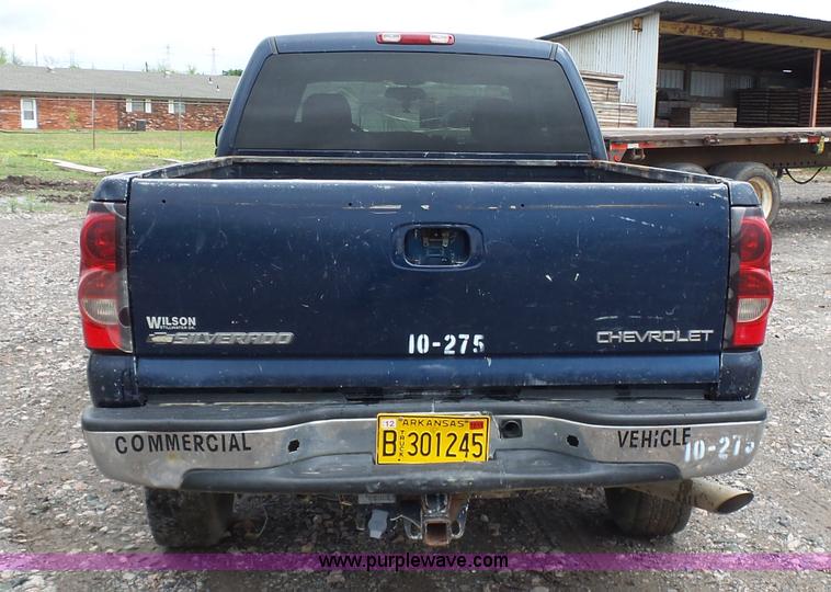 image for item K7226 2007 Chevrolet Silverado 2500HD Crew Cab pickup truck