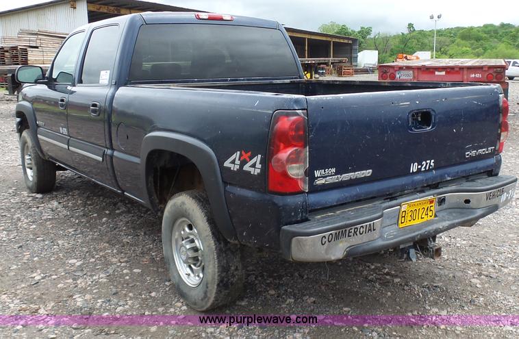 image for item K7226 2007 Chevrolet Silverado 2500HD Crew Cab pickup truck