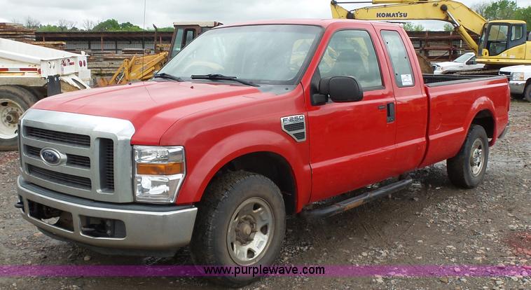 image for item K7231 2008 Ford F250 Super Duty SuperCab pickup truck