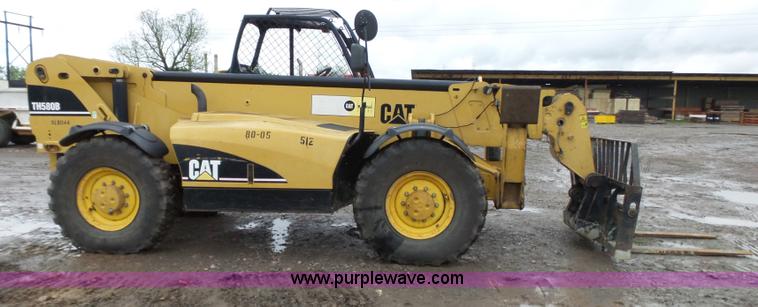 image for item K7237 2006 Caterpillar TH580B telehandler