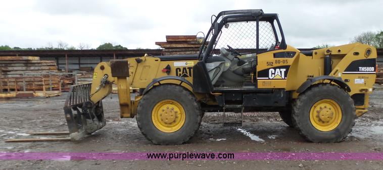 image for item K7237 2006 Caterpillar TH580B telehandler