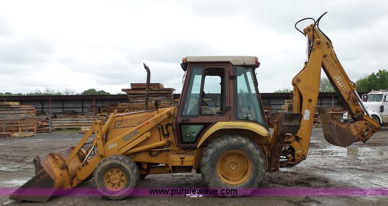 image for item K7238 1988 Case 580K backhoe